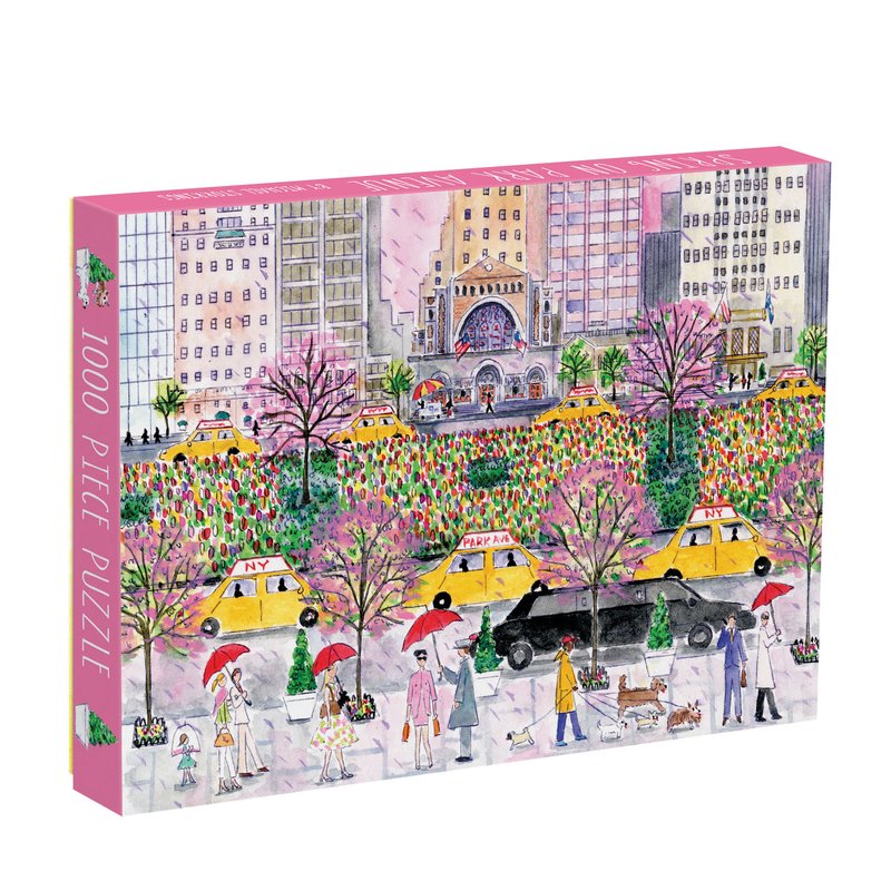 Michael Storrings: Spring on Park Avenue puzzle - 1000 pieces