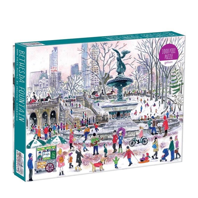 Michael Storrings: Bethesda Fountain puzzle - 1000 pieces