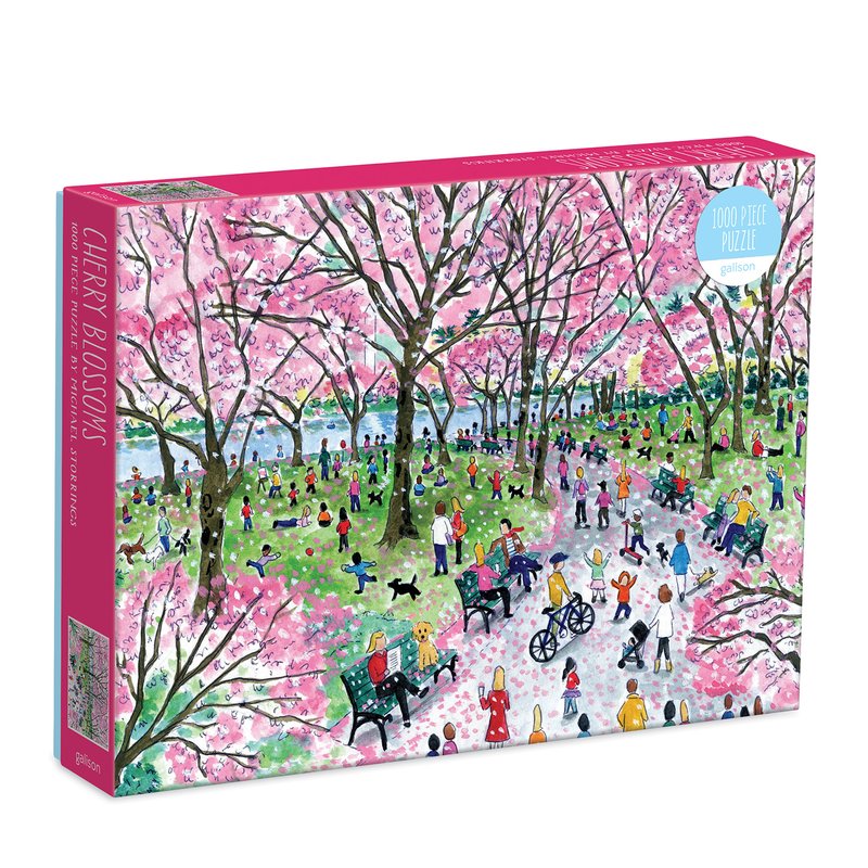 Michael Storrings: Cherry Blossoms puzzle - 1000 pieces