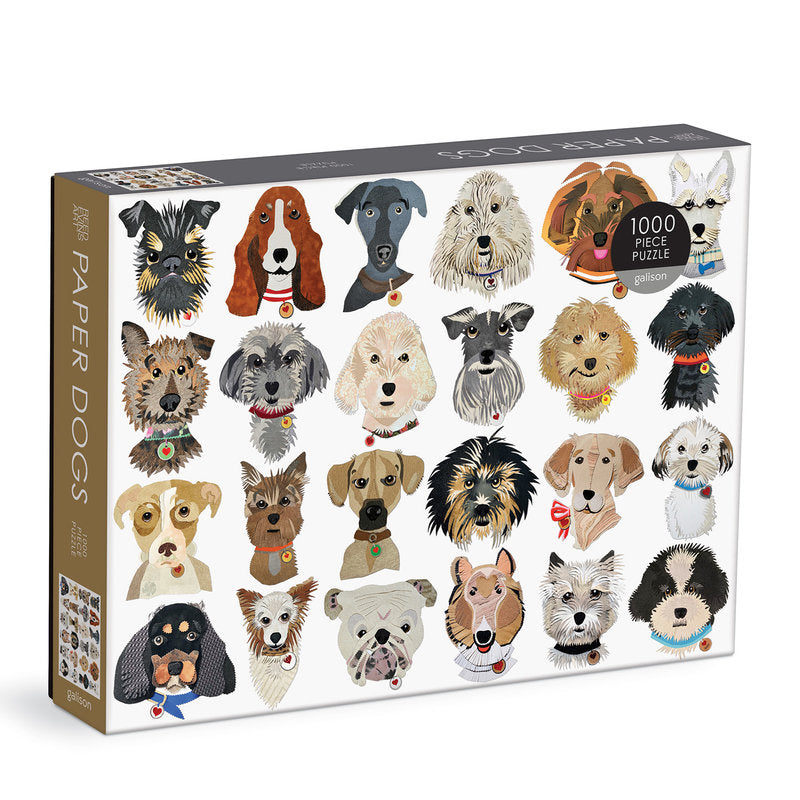 Paper Dogs Puzzle - 1000 pieces