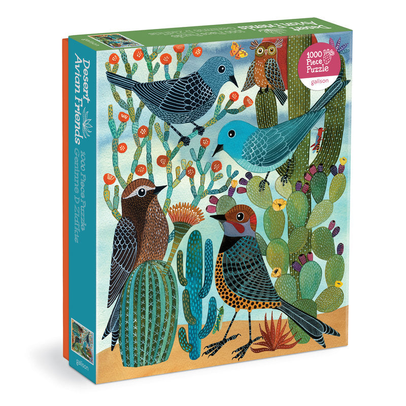 Desert Avian Friends Puzzle - 1000 pieces