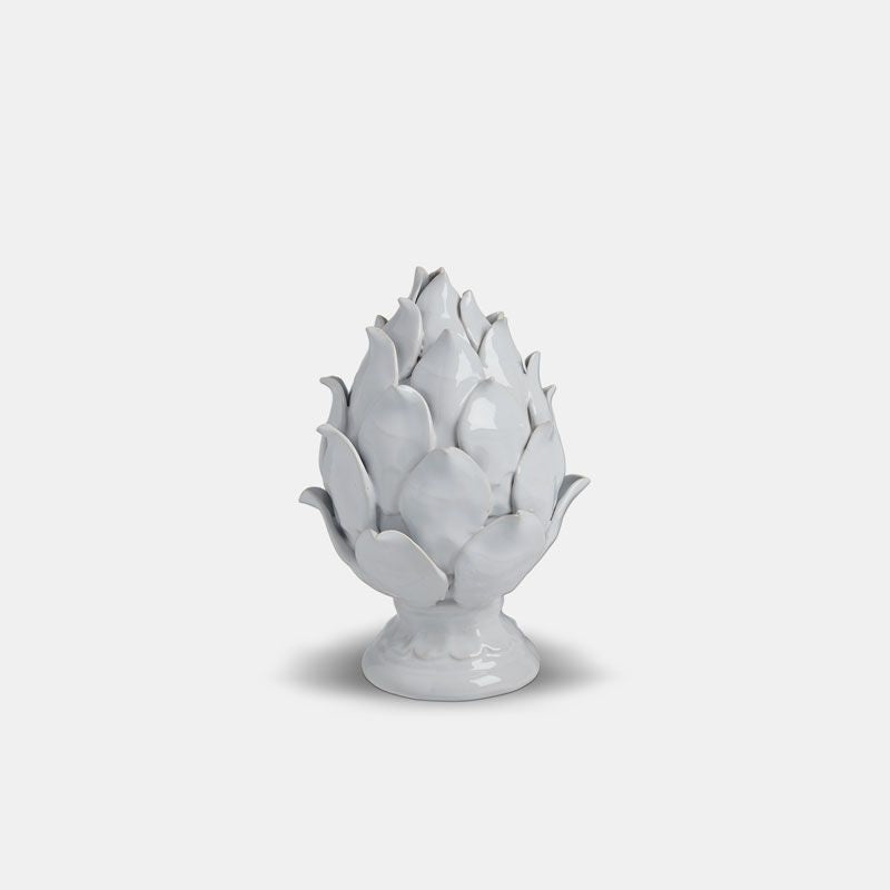White Ceramic Decorative Artichoke