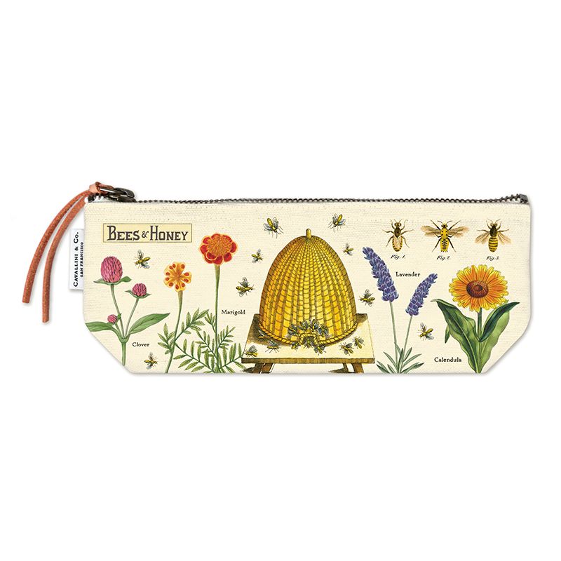 Bees & Honey Small Vintage Pouch