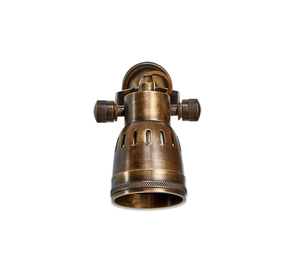 Tabosa Brass Spot Light - Antique Brass
