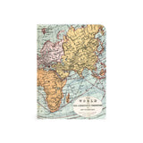 World Maps 3 Mini Notebooks