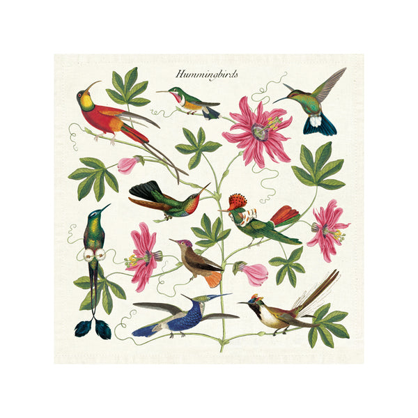 Hummingbirds Vintage Napkins - Set of four