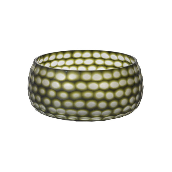Olive Cut Glass Bowl