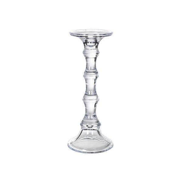 Small 2 in 1 Glass Candlestick