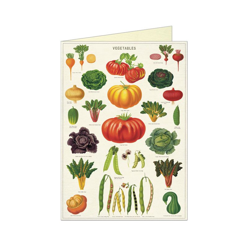 Vegetable Garden Greetings Card