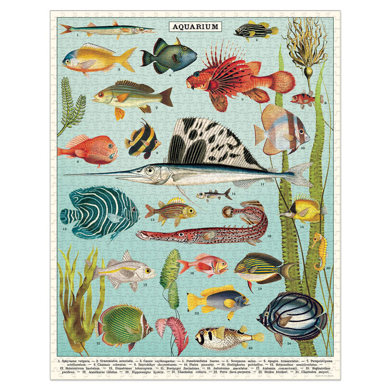 Aquarium Vintage Puzzle - 1000 pieces